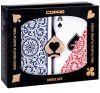 Copag 1546 Elite Plastic Playing Cards: Narrow, Regular Index, Red/Blue